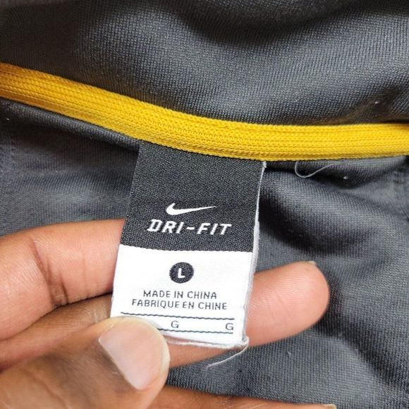 Nike Gray and Yellow Lightweight Jacket - Mizzou - Picture 2 of 11
